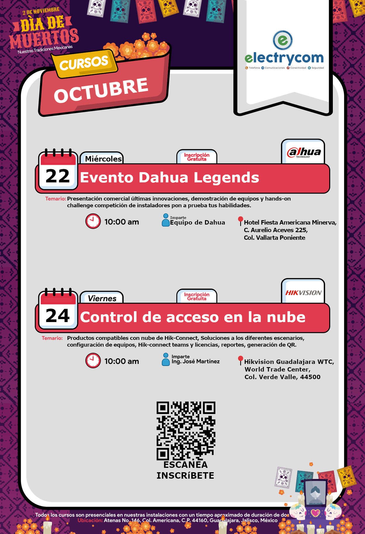 Talleres y Capacitaciones Octubre