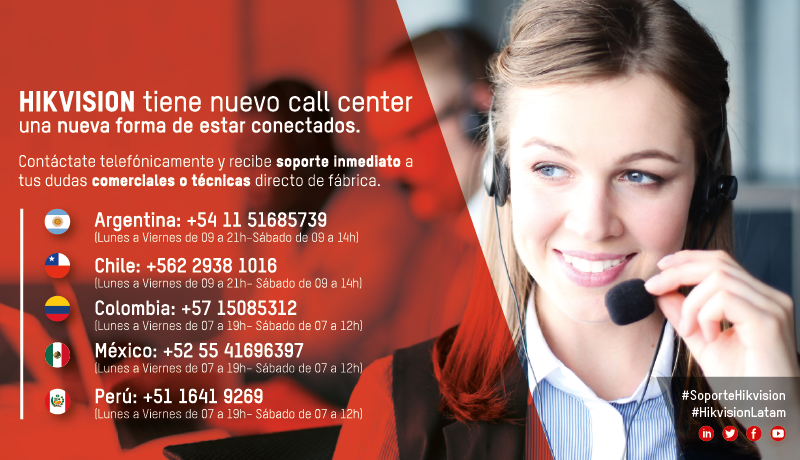 Hikvision tiene nuevo call center