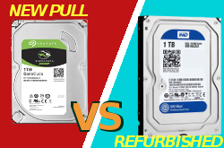 Diferencias entre HDDs new pull vs. refurbished